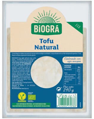 Tofu ecológico "Biográ" Natural
